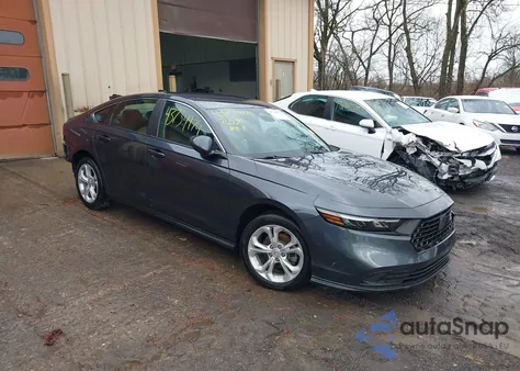 2023 Honda Accord Lx из США, поврежденный, VIN 1HGCY1F29PA011640